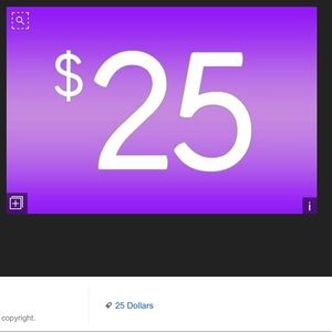 Offer $25 ?